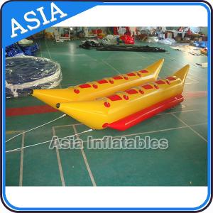 China Water Games Inflatable Boats Double Tubes Flying Fish Inflatable Banana Boat wholesale