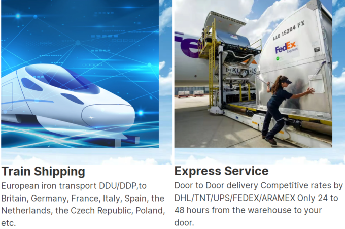 FCL International Rail Freight Railway Freight Forwarder Shipping To Dubai 8