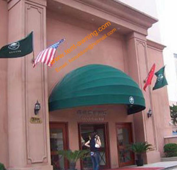 Quality Half Round Elegance European Style Customized Size Hotel Door Entrance Awning for sale