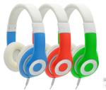 Custom logo gift headphone Inline mic available for PC headphone with factory