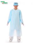 Free Size Disposable CPE Protective Gown With Long Sleeves