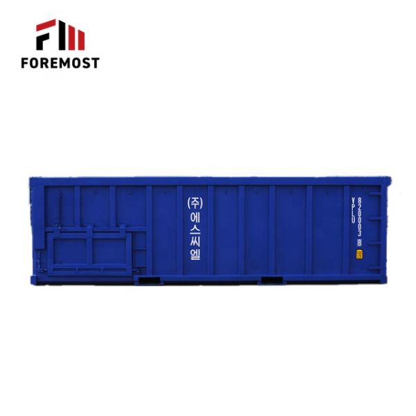Weatherproof Secure Design Hard Open Top 20 Feet 20 ft Half Height Bulk Shipping Container