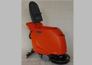 China Orange Anti Impact Industrial Floor Cleaning Machines With 18-20 Inch Brush wholesale