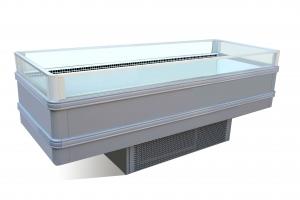 China R290 Dual Temperature Open Top Island Chiller Self Contained on sale