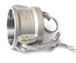 China Stainless steel quick coupling camlock type DC for hose fitting wholesale