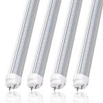 Led T8 Tube 4FT Light V Shape Lamp Triac Dimmable 85-265V AC 100-347 AC