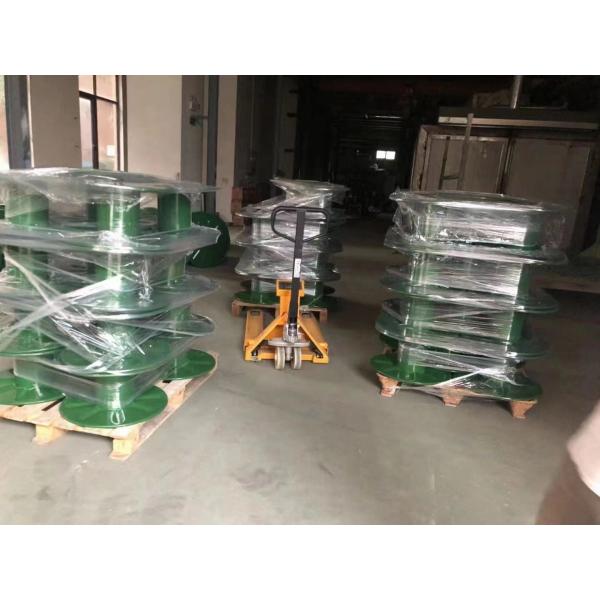 1.5 2.5 Cable Bobbin 630 Double Layers Iron Bobbin For Bunching Machine