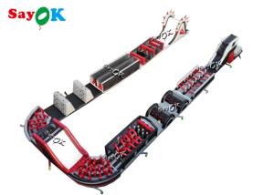 China 150m 495ft Commercial Inflatable Obstacle Course For Adult wholesale