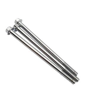 China Hex Head Extra Long Machine Screws A2-70 Hardness DIN963 Standard wholesale