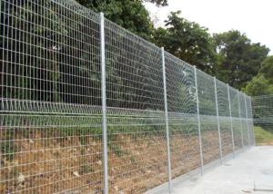 China Hot - Dip Galvanized Roll Top BRC Mesh Fencing Welded Beautiful Structure wholesale