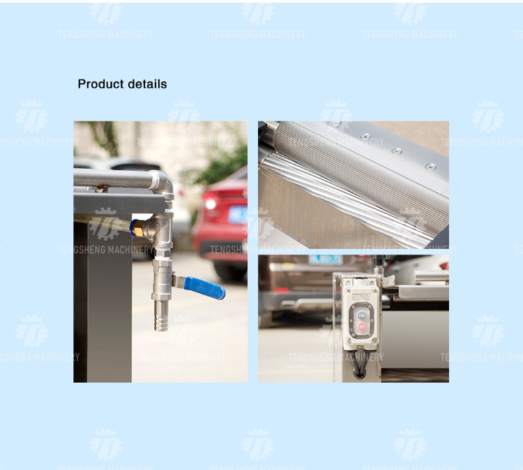 0.75kw Commercial Fish Salmon Peeling Machine Kitchen Processing Equipment