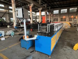 China 0.7-1.2mm Thickness Metal Rolling Shutter Door Roll Forming Machine Hydraulic Station Power 4KW wholesale