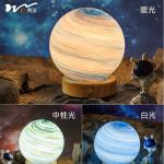 50000 Hours Lifespan Moon Bedroom Sleep Starry Sky Table Light with Charging