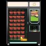 Interactive Wifi Snack Pizza Food Vending Machine Touch Screen Advertising