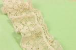 Geometric Crochet Lace Trim By The Yard , 8.5cm Vintage Crochet Lace Trim