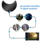 Steel Box Indoor Black Clear Satellite Hdtv Digital Amplified Hd Outdoor Ante Tv