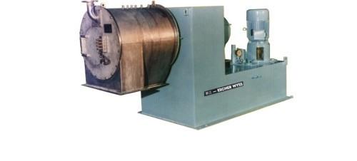 Horizontal 45 Kw 10 Ton/h 2 Stage Pusher Salt Centrifuge Equipment model PP50