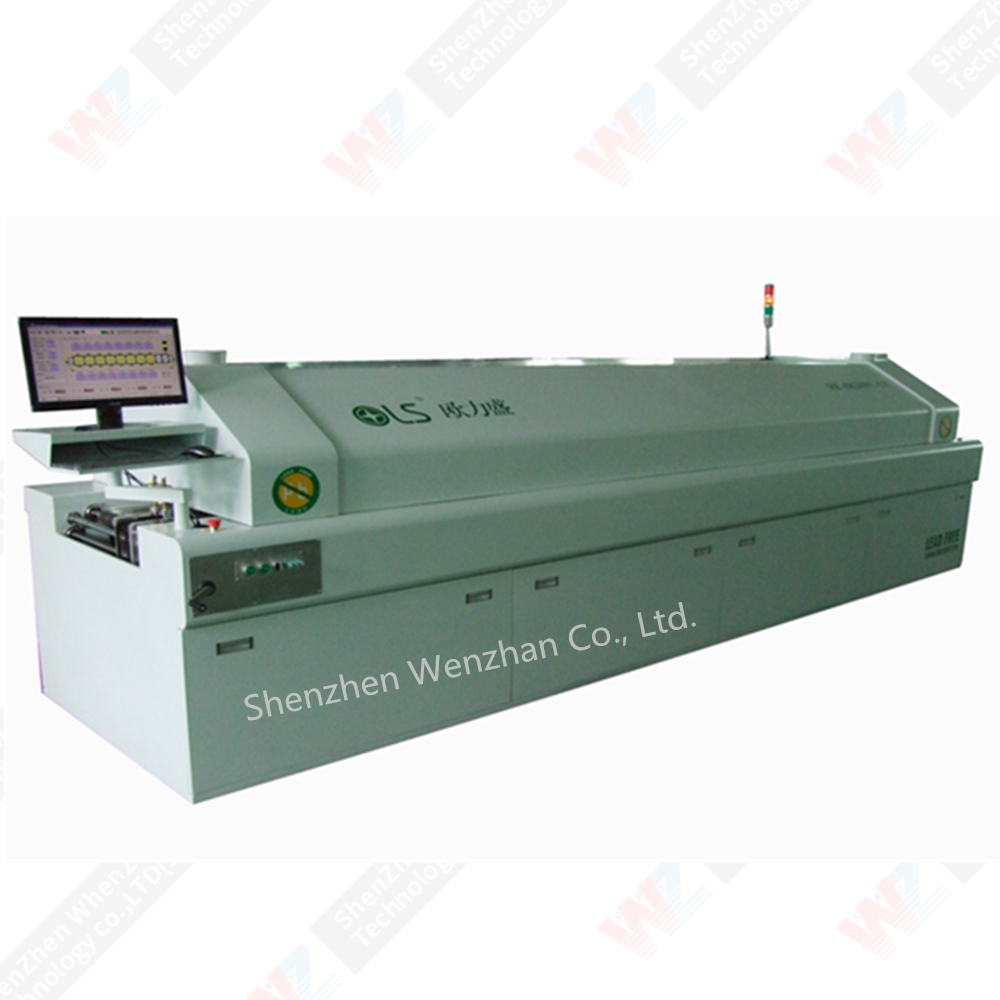 SMT pick and place machine 8/10/12 zone Reflow Oven