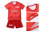 Custom kids soccer jersey full kit with socks football jersey for kids