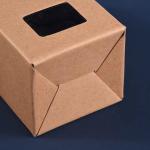 Universal Creative Kraft Paper Packaging Box Mug Gift Box Customized Tea And