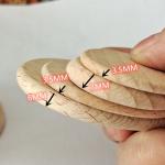 Tree Bark 5cm Natural Wood Discs Circle Wood Slices Cutouts Ornaments