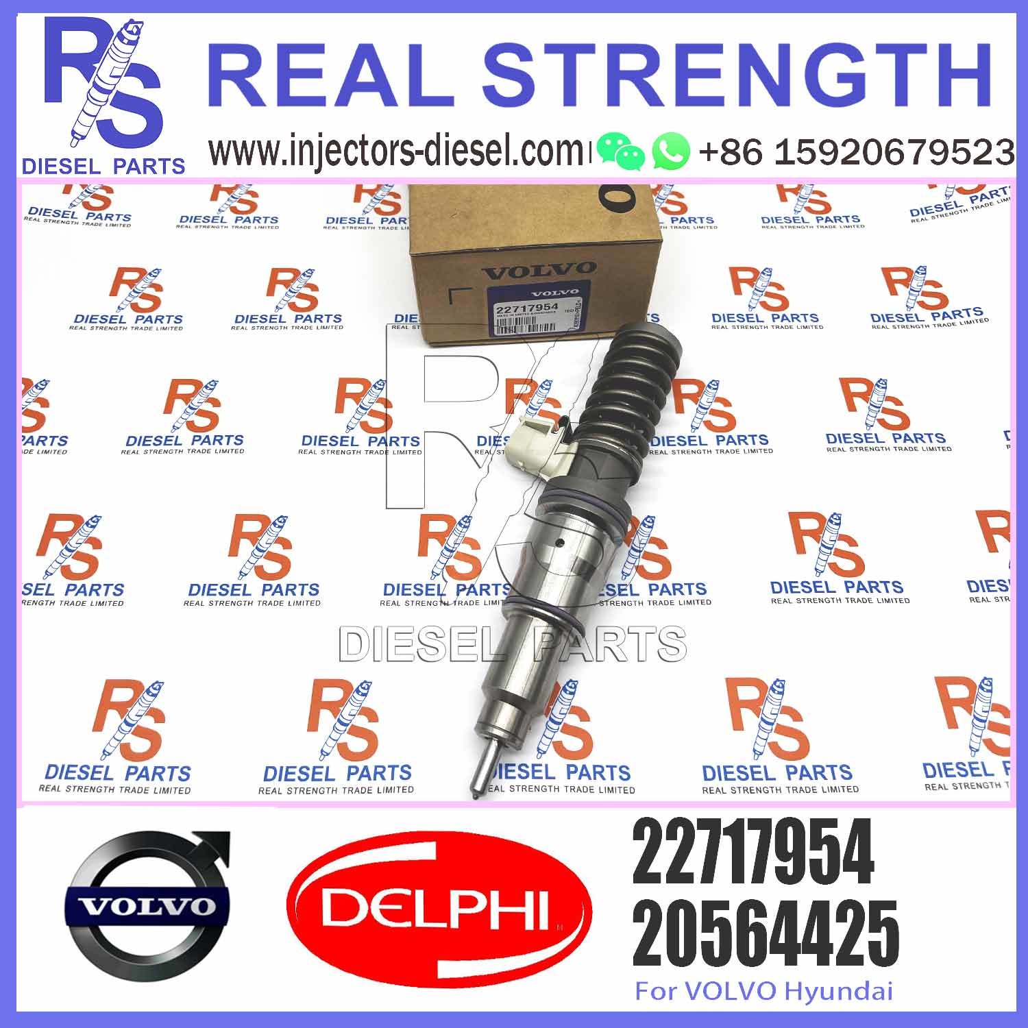 Diesel fuel Injector 21458369 22499124 22717954 for V-O-L-V D13/D16 engine