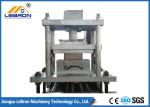 Grey color high hydraulic cut type door shutter roll forming machine full
