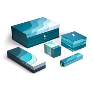 China Recycle Kraft Cardboard Gift Boxes Jewelry Packing With Custom Logo Printing wholesale
