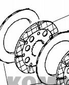 China Friction Brake plate Paper Based Komatsu DISC CA0132690 for Heavy equipment wholesale