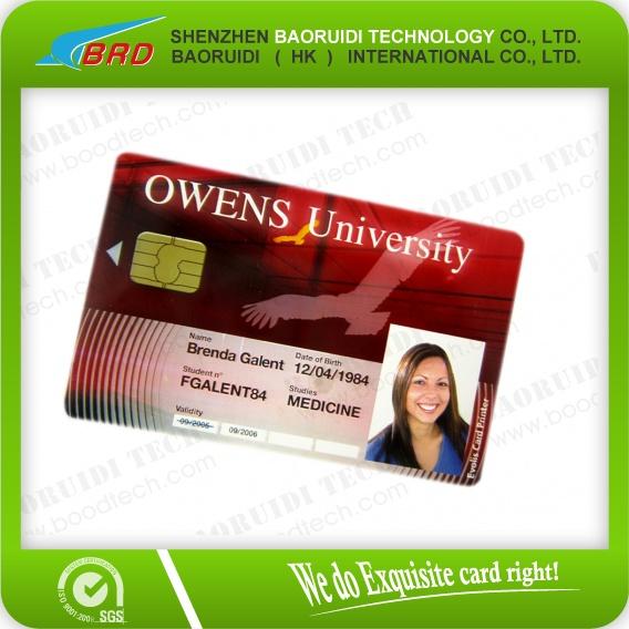 Quality ISO Standard Sle5528 PVC Contact Smart Card for sale