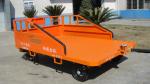 Heavy Duty Airport Baggage Cart Channel Steel Frame For Wrap / Bulk Cargo
