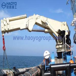 China China 3.5t9m Marine Knuckle Boom Offshore Deck Hydraulic Ship Crane on sale