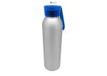 Promotional Aluminum Sports Water Bottle 650ML BPA Free With TPR Handle