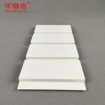 White Pvc Slat Wall Panel Indoor Pvc Garage Wall Decoration Material