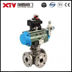 China Estimated Delivery Time Stainless Steel ANSI T Type Square Three-Way Ball Valve 150LB wholesale