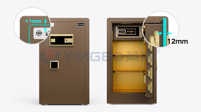 Fingerprint Lock Smart Luxury Safe Box Customized For Home Security YB/RS-80