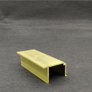 China 57% Copper Brass U Profile , Wear Resistant Metal U Channel wholesale