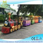 Hansel Outdoor Amusement Park Children Kids Ride Electric Monorail Train For