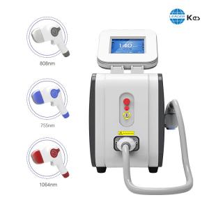 China Ice Diode Hair Permanent Removal Machine 755 808 wholesale