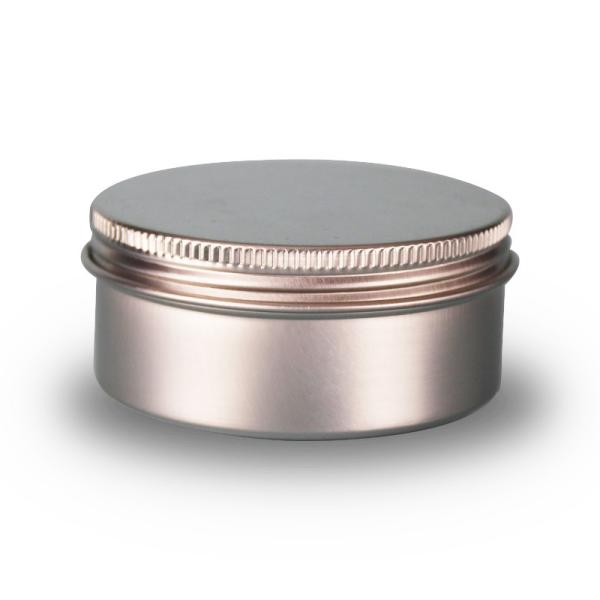 Screen Printing Face Cream 200g Aluminum Jars With Lids