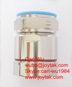 China DIN 7/16 male connector clamp for 7/8&quot; flex cable 50ohm Low PIM high quality wholesale