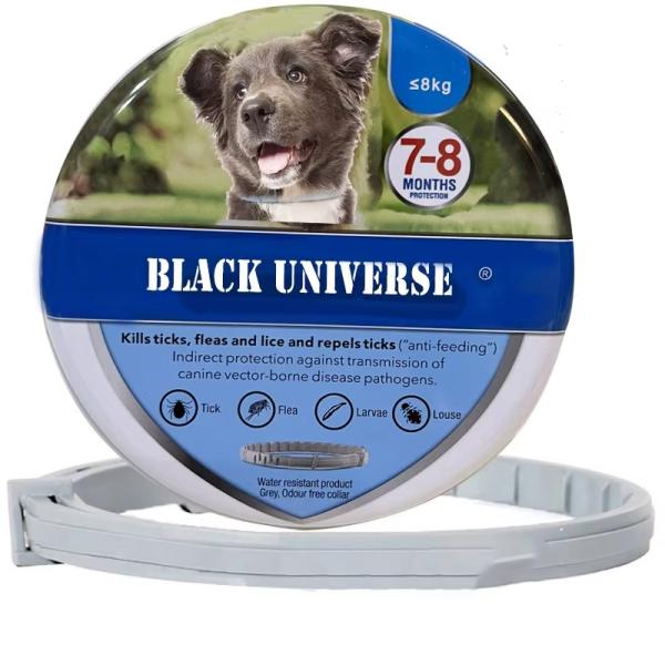 Silicone Pet Collars Solid Anti Flea And Tick Collar For Dogs And Cats