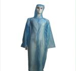 Soft PE Material Disposable Plastic Gowns For Water / Oil / Blood Prevention