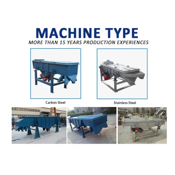 Factory Offered Linear Type Square Vibro Screen Sifter for Dolomite