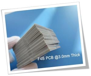 China 3mm No Silkscreen PTFE PCB Board Hot Air Soldering wholesale