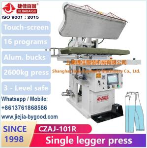 China Jeans denim trousers Steam Industrial Trouser Pressing Machine legger wholesale