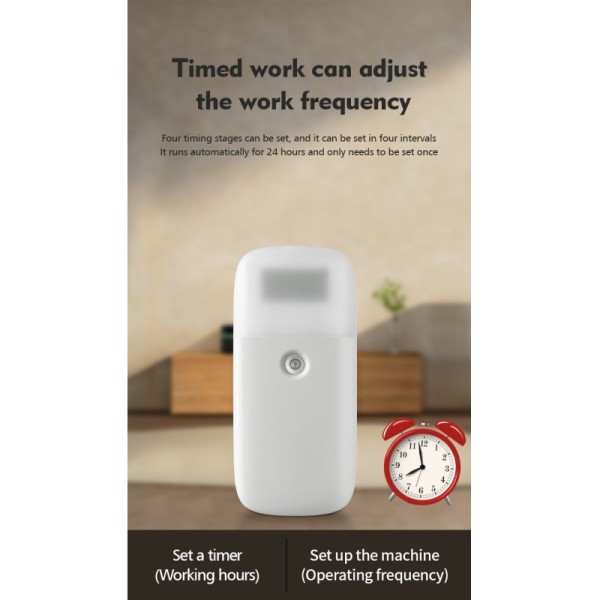 Wall Mounted Ultrasonic Aromatherapy Diffuser Waterless with 6V Voltage 2W Power