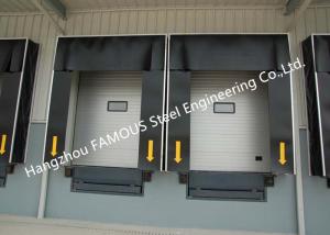 China Commercial  PVC Loading Dock Doors With Folding Rubber Seal For Logistic Unloading Platform Use wholesale
