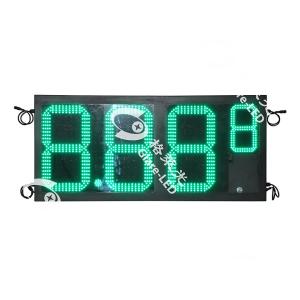 China IP65 Waterproof 20 Inch 7 Segment LED Display Gas Changer for Outdoor Advertising wholesale