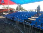 Iron Steel Portable Stadium Seats , Dismountable Outdoor Nationals Stadium